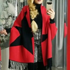 DOUBLE SIDED BLACK/RED WRAP